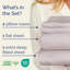 Ensemble de draps en coton 4 pièces à densité de tissage 400 fils 4 pièces-106537224-106537231