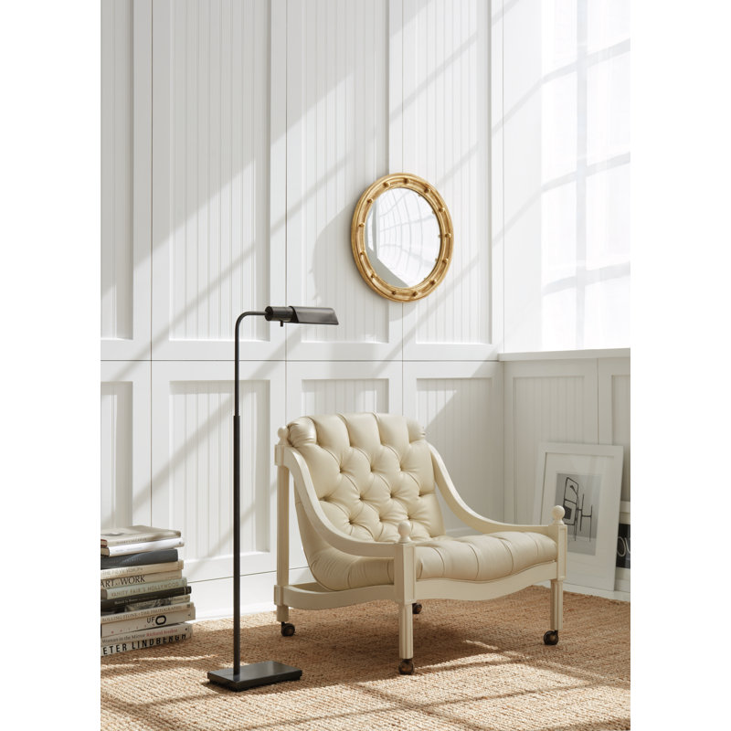 Studio Task Floor Lamp, Antique Nickel