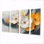 Barbican - Art mural fleurs sauvages - décoration murale traditionnelle 4 pièces-1668465458