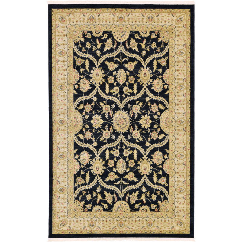 Moore Oriental Indoor Rug, Rectangle 5'1" x 8'