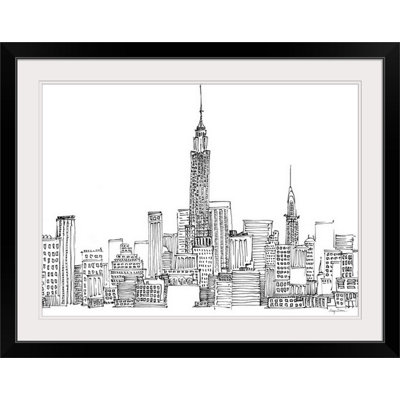 «New York Skyline», impression de Kiralynn