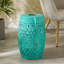 Table d'appoint SOLAR, couleur sarcelle