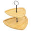 Wood Tiered Stand