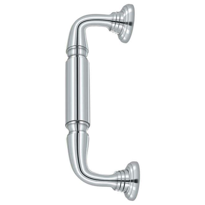 Brass Shutter / Door Accessory, Bright Chrome