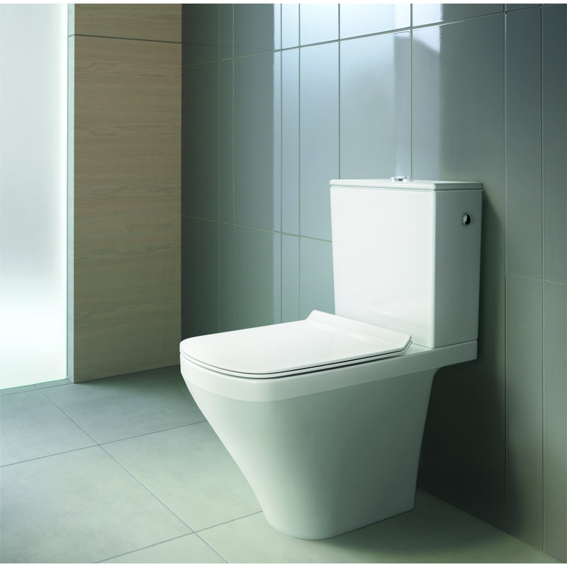 DuraStyle Elongated Two-Piece Toilet (Seat Not Included), Gravity