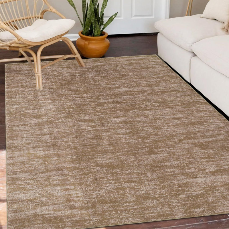 Grand tapis décoratif antidérapant 9X12