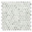 Carreau de mosaïque en verre 1 po x 1 po Eterna Penny-131483562