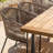 Fabiano Rectangular 6 - Person 175cm Long Dining Set with Cushions-1706490308