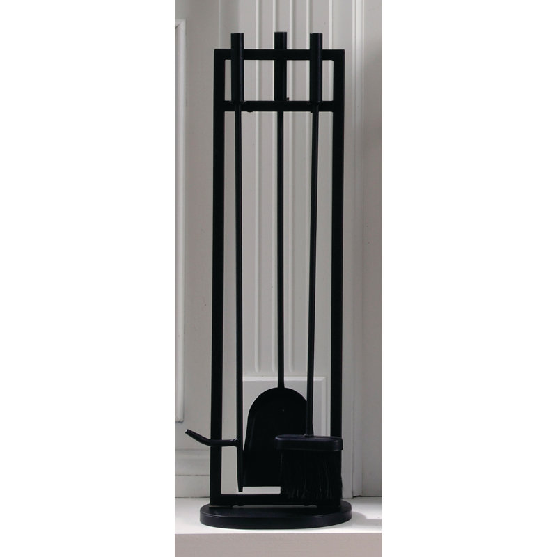 Abdalah Steel Fireplace Tool Set