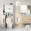 Armoire de rangement The The Farmhouse, au-dessus de la toilette avec 2 portes de grange-72625458