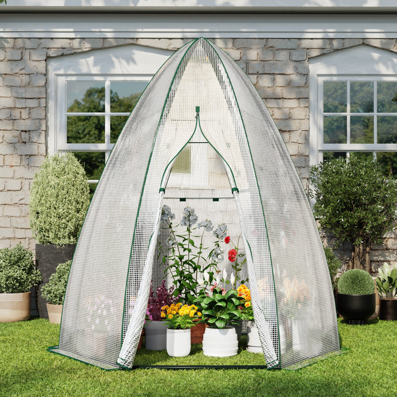 Small Hexagon Greenhouse With PE Cover