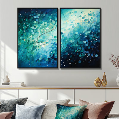 Ensemble de 2 reproductions d'art mural Chiann
