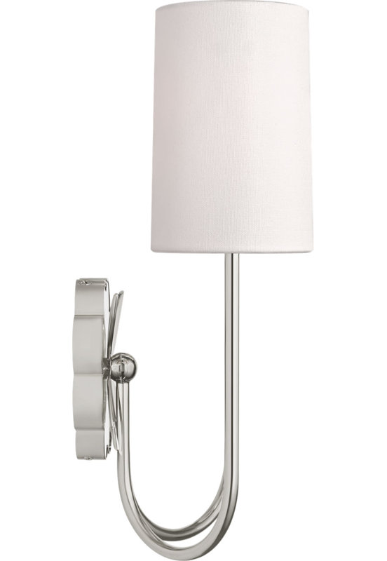 Spencer 14 Double Sconce, Polished Nickel