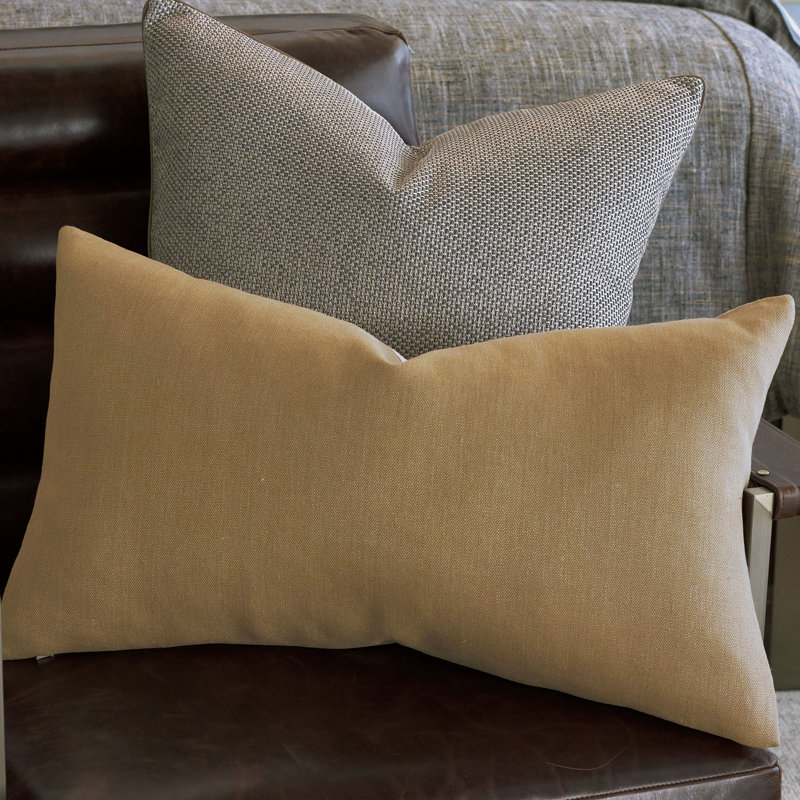 Trillium Linen Lumbar Pillow Cover & Insert