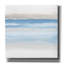 «Serenity Sea» par Chris Paschke, art mural sur toile 26 po x 26 po