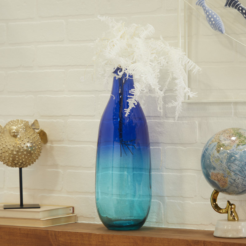 Vase de table en verre 16,15 po Foxglove Merete