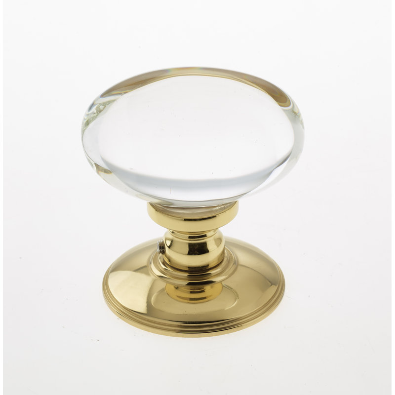 Houck Passage Knobset, Polished Brass