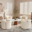 Table basse ronde en pierre et table basse en bois-829362305-829362307-829362319