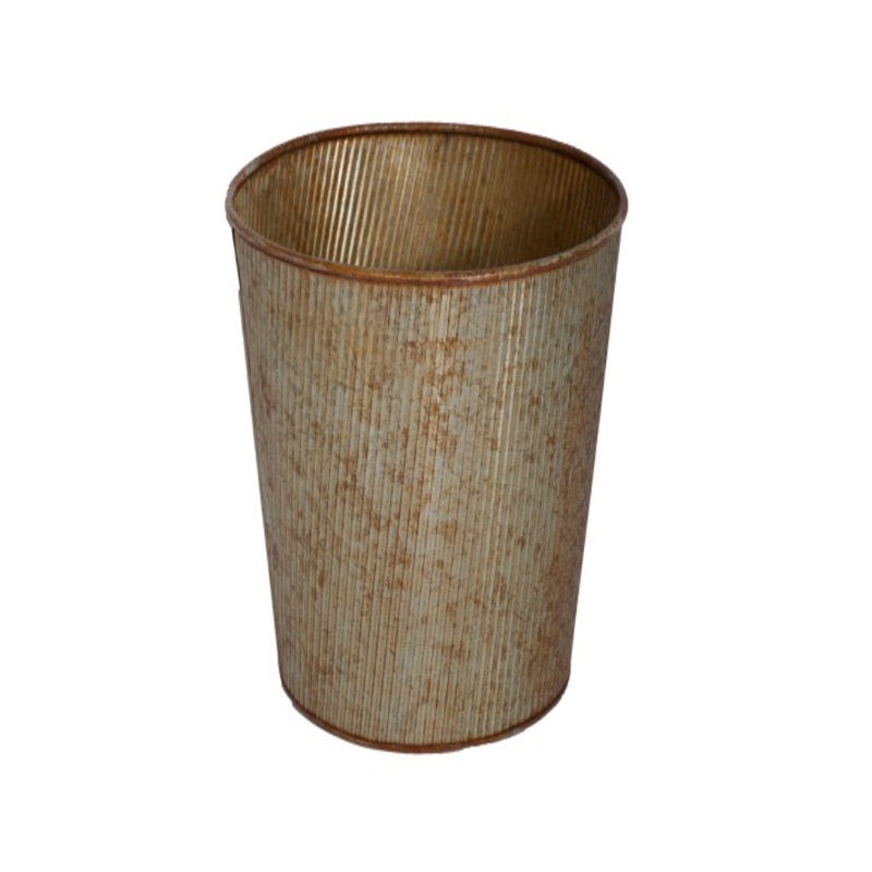 Braith Metal Pot Planter, 5" H x 5" W x 4" D
