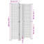 Paravent en bois massif 4 panneaux Paulownia-1424304343-1427523206