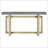 Contemporary Console Table With Wood Top