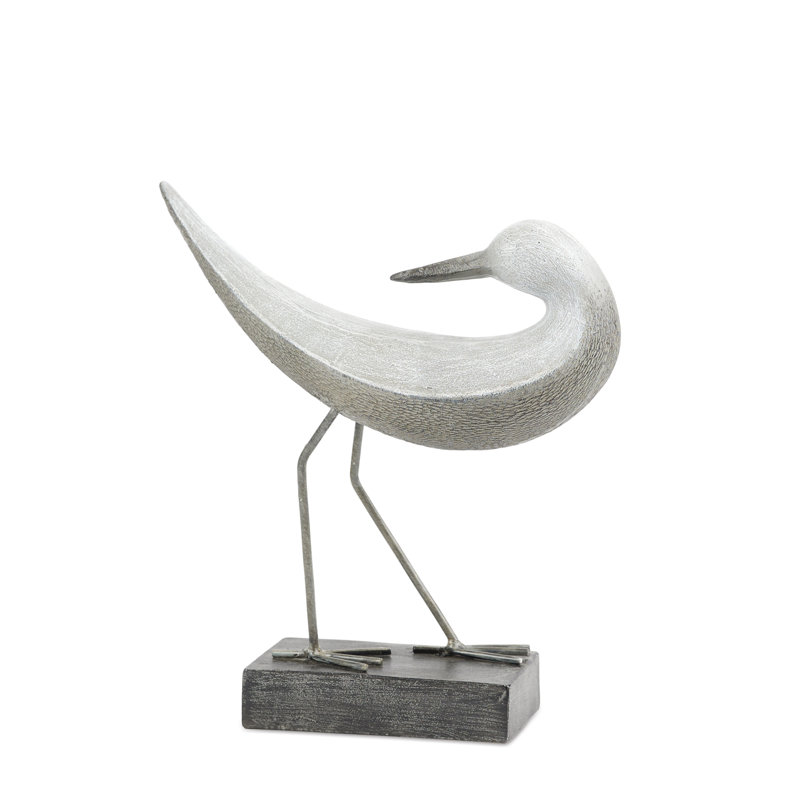 Modern Sea Bird Figurine (Set of 2)