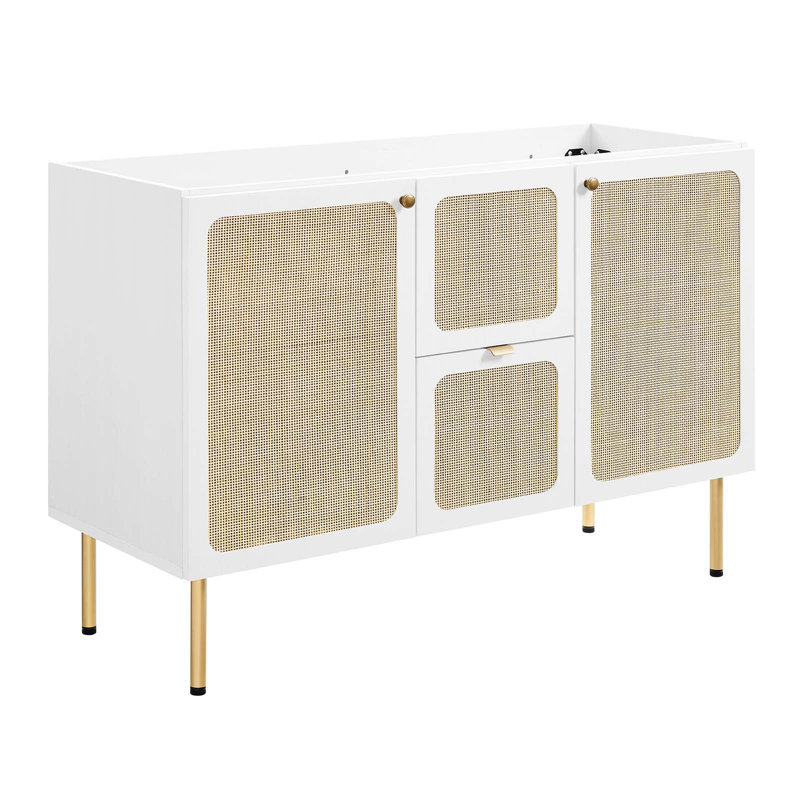 Base de meuble-lavabo simple Chaway 47 de Modway seulement, Blanc
