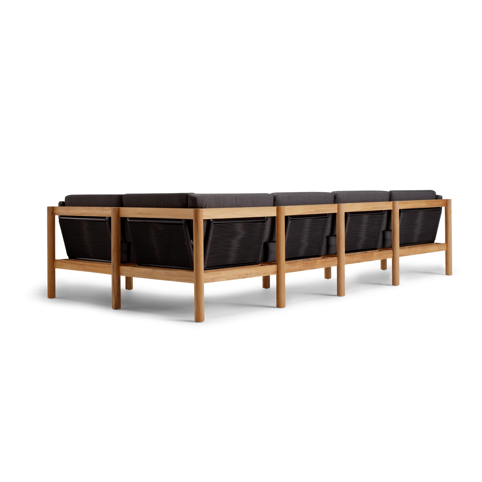 Haven 116" Sunbrella® Patio Sectional, Sunbrella Coal