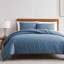 Housse de couette Vilano de Southshore Fine Linens, grande taille, en microfibre 110 g/m² avec fermeture éclair invisible et 4 attaches aux coins, 1 taie d'oreiller, 1 place/1 place XL, blanche-1329401302-1329401305