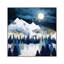 Moonlit Snow - Print on Canvas-517880579-517880576