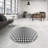 Wool Geometric Indoor Rug-283974478