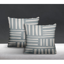 The Urban Port 17 x 17 Inch Square Cotton Accent Throw Pillows