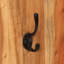 Lemley Solid Wood Wall 3 - Hook Wall Mounted Coat Rack