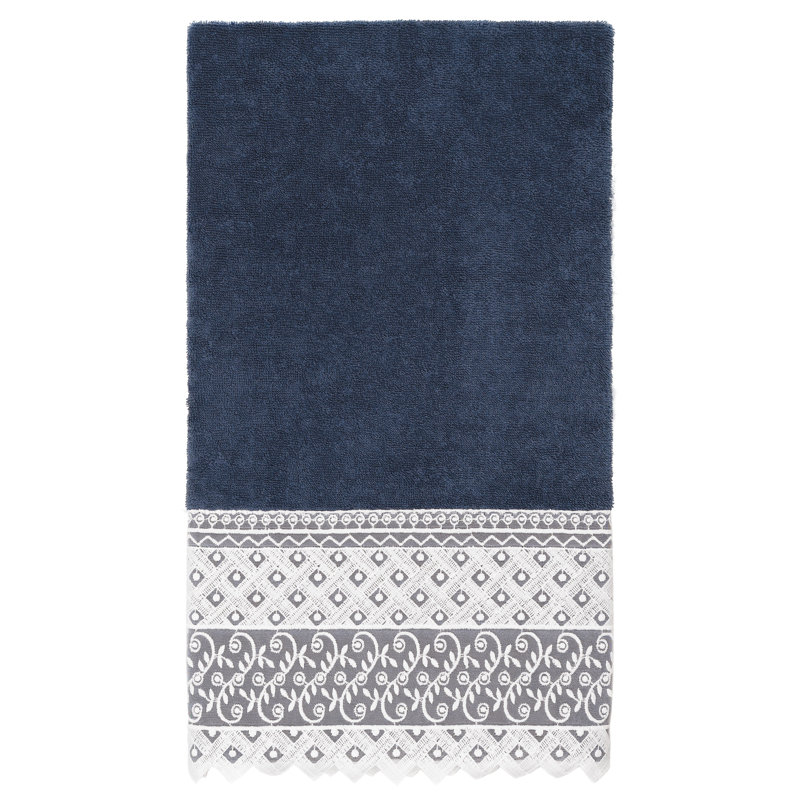 Aiden Midweight Bath Towel, Navy