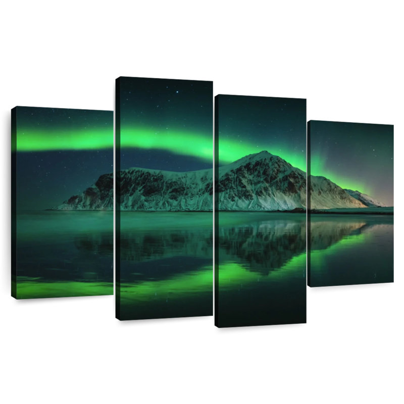 Alvord Northern Lights Landscape, 32" H x 52" W
