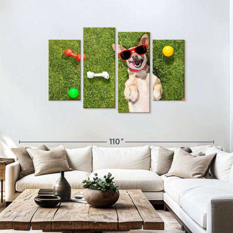 Ketti terrier chihuahua amusant, H 48 po x l 75 po