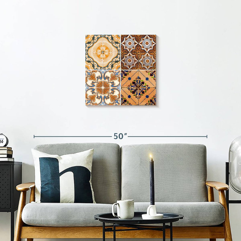 Kerner Neutral Mosaic Tiles, 20" H x 20" W