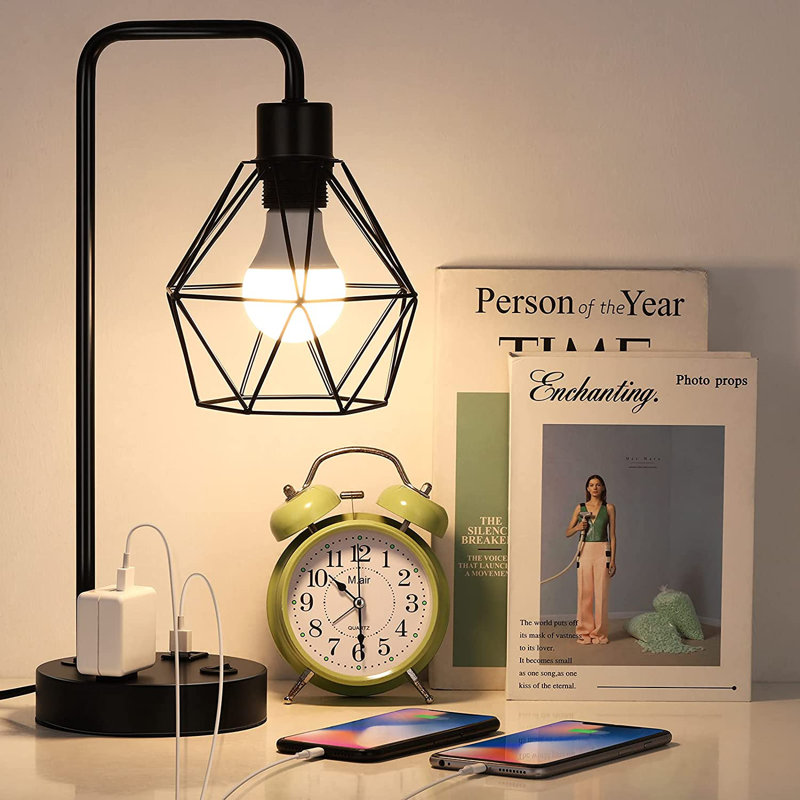 Fareena 16" Back Desk Lamp with USB