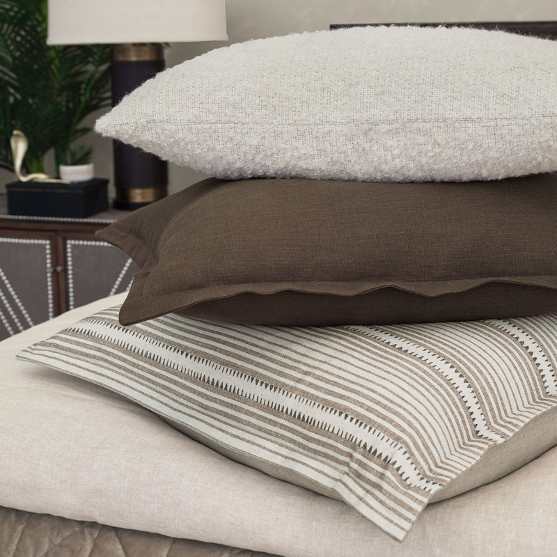 Hoyt Polyester Striped Sham