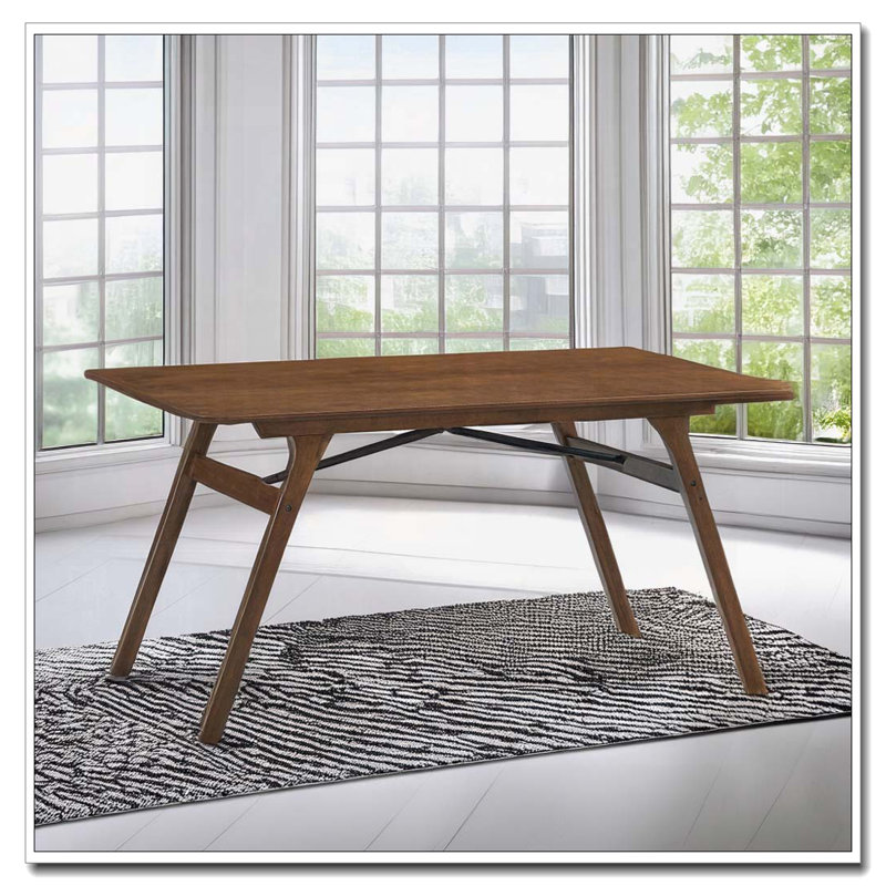 Wooden Dining Kitchen Rectangular Dining Table