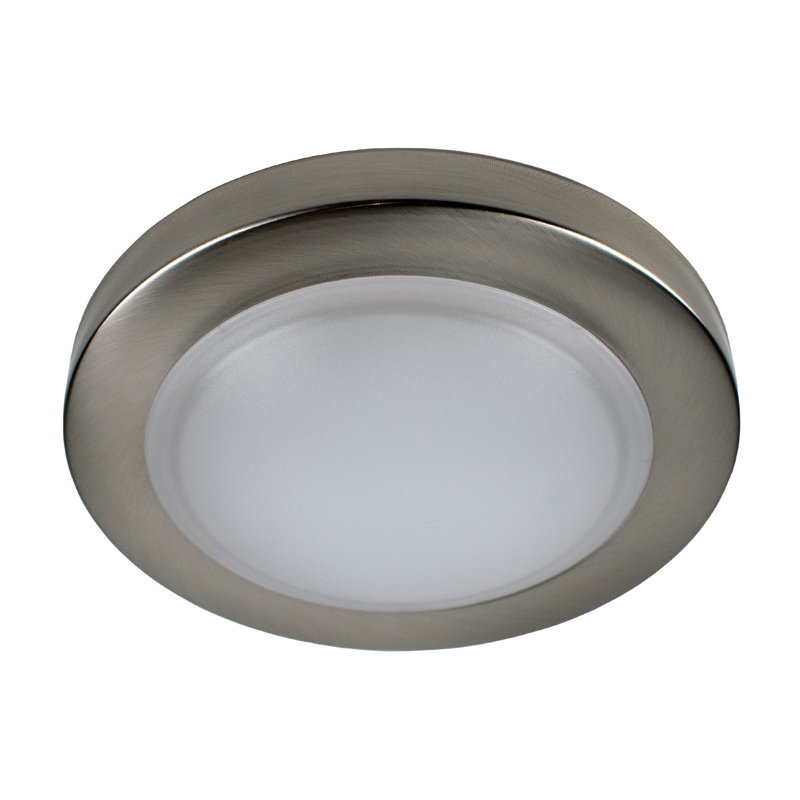 Jefferson Place LED Flush Mount, Brushed Nickel