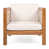 Mix Brown Rope/Teak Finish
