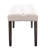 Beige Bench , 44.59" Long, 16.9" Wide, 19.42" High, Comfortable For Dining Room Use Seating In-888445537