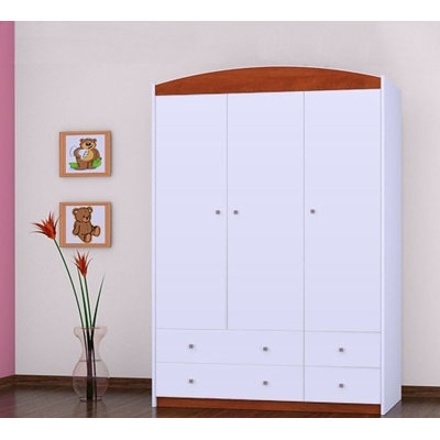 Worrell 3 Door Wardrobe