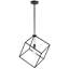 Luminaire suspendu carré à 1 lumière Devione