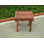 Square Solid Wood Outdoor Side Table , 20 " W 20 " D