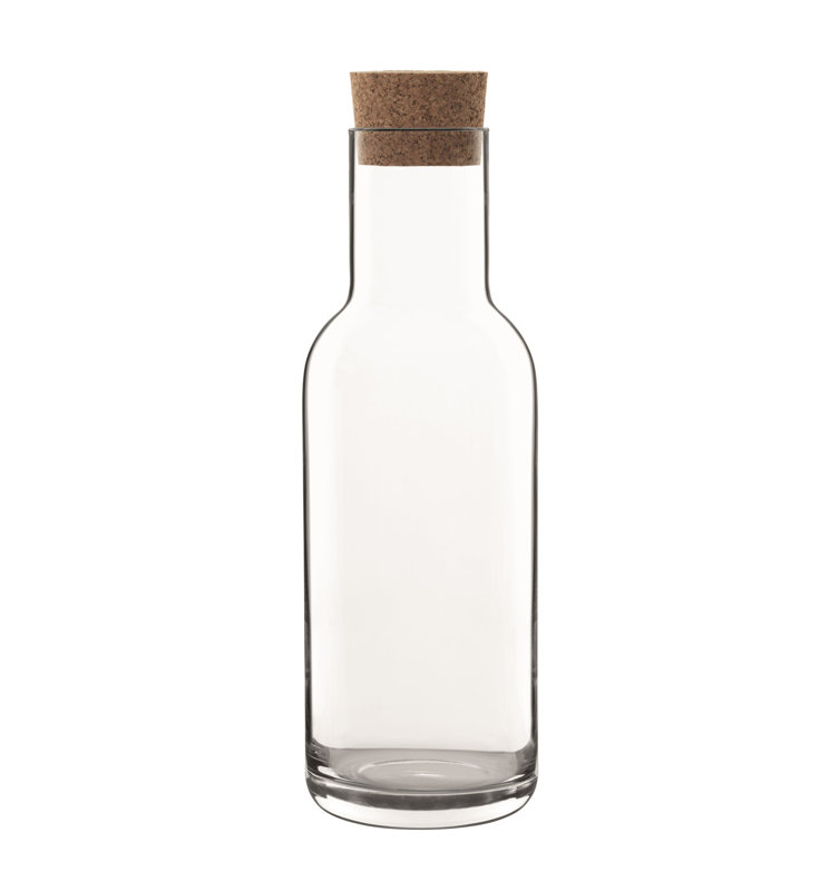 Sublime 34 oz. Carafe with Cork Stopper (1 Piece)