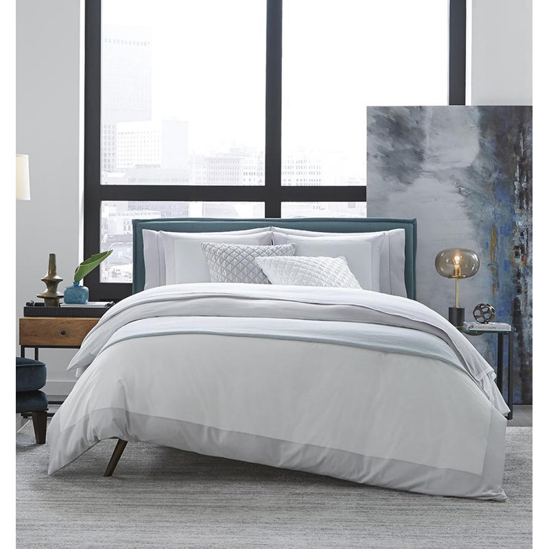 Casida Percale Flat Sheet, Lunar, King Flat Sheet