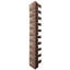 Panneau de fausses briques traditionnelles EverStone, l 44 po x H 21 3/4 po x P 3/4 po, couleur rouge argile-137476485-137476487-137476492