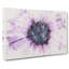 The Eye Of A Purple Flower - Wrapped Canvas Print-56665619